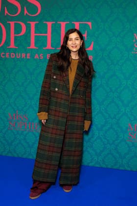 Amazon Premiere Miss Sophie Same Procedure As Every Year Chryssanthi Kavazi at the premiere of the Amazon Prime series Miss Sophie Same Procedure As Every Year at Clärchens Ballhaus on 08 12 2025 in Berlin Copyright: xEventpressxKochanx