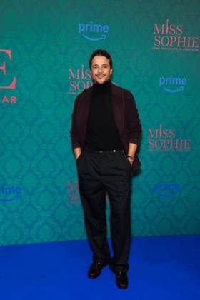 Amazon Premiere Miss Sophie Same Procedure As Every Year Kostja Ullmann at the premiere of the Amazon Prime series Miss Sophie Same Procedure As Every Year at Clärchens Ballhaus on 08 12 2025 in Berlin Copyright: xEventpressxKochanx