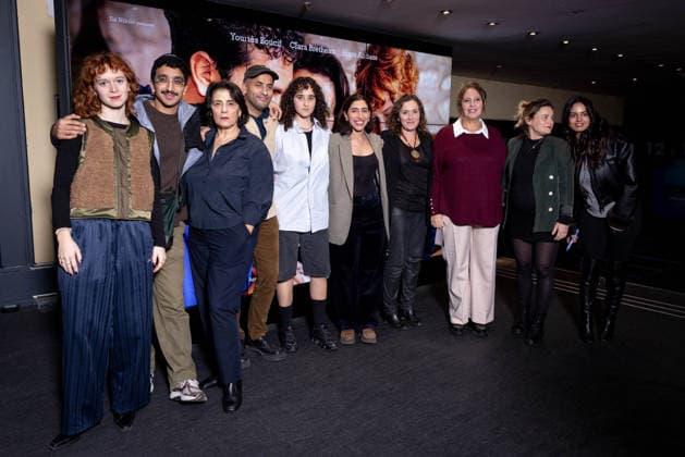 La Petite Cuisine De Mehdi Premiere - Paris AJ Clara Bretheau, Amine Adjina, Hiam Abbass, Younes Boucif and Malika Zerrouki, Agathe Dronne, Horya Benabet, Kenza Lagnaoui and Inès Boukhelifa attends the premiere of ‘ La Petite Cuisine de Mehdi ’ held at UGC Les Halles cinema, in Paris, France on December 8, 2025. Photo by Alexis Jumeau ABACAPRESS.COM Paris France  Copyright: xJumeauxAlexis ABACAx
