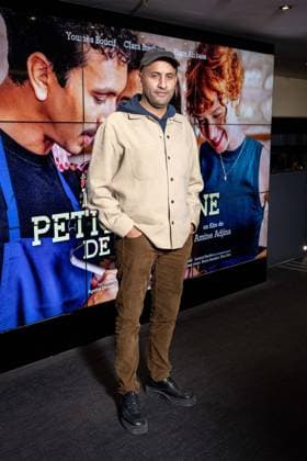 La Petite Cuisine De Mehdi Premiere - Paris AJ Amine Adjina attends the premiere of ‘ La Petite Cuisine de Mehdi ’ held at UGC Les Halles cinema, in Paris, France on December 8, 2025. Photo by Alexis Jumeau ABACAPRESS.COM Paris France  Copyright: xJumeauxAlexis ABACAx