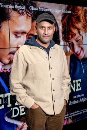 La Petite Cuisine De Mehdi Premiere - Paris AJ Amine Adjina attends the premiere of ‘ La Petite Cuisine de Mehdi ’ held at UGC Les Halles cinema, in Paris, France on December 8, 2025. Photo by Alexis Jumeau ABACAPRESS.COM Paris France  Copyright: xJumeauxAlexis ABACAx