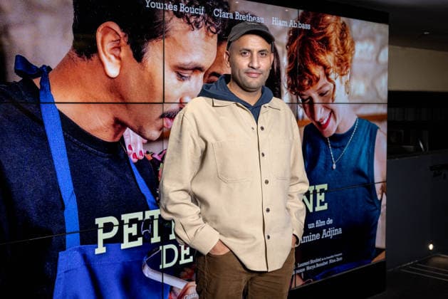 La Petite Cuisine De Mehdi Premiere - Paris AJ Amine Adjina attends the premiere of ‘ La Petite Cuisine de Mehdi ’ held at UGC Les Halles cinema, in Paris, France on December 8, 2025. Photo by Alexis Jumeau ABACAPRESS.COM Paris France  Copyright: xJumeauxAlexis ABACAx