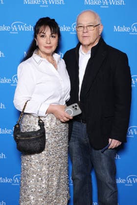 Exclusive - Make a Wish Gala - Paris Exclusive - Boris Lelchitski and Yelena Lelchitski attends Make a Wish Gala in Paris, France on December 08, 2025. Photo by Jerome Domine ABACAPRESS.COM France  Copyright: xDominexJerome ABACAx