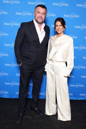 Exclusive - Make a Wish Gala - Paris Exclusive - Arnaud Ducret and Helene Mannarino attends Make a Wish Gala in Paris, France on December 08, 2025. Photo by Jerome Domine ABACAPRESS.COM France  Copyright: xDominexJerome ABACAx