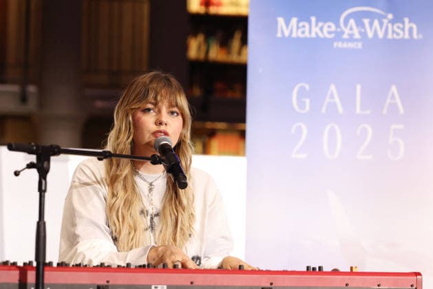 Exclusive - Make a Wish Gala - Paris Exclusive - Louane attends Make a Wish Gala in Paris, France on December 08, 2025. Photo by Jerome Domine ABACAPRESS.COM France  Copyright: xDominexJerome ABACAx