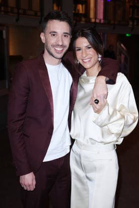 Exclusive - Make a Wish Gala - Paris Exclusive - Helene Mannarino and her boyfriend Thomas Mekhiche attends Make a Wish Gala in Paris, France on December 08, 2025. Photo by Jerome Domine ABACAPRESS.COM France  Copyright: xDominexJerome ABACAx