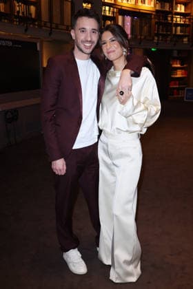 Exclusive - Make a Wish Gala - Paris Exclusive - Helene Mannarino and her boyfriend Thomas Mekhiche attends Make a Wish Gala in Paris, France on December 08, 2025. Photo by Jerome Domine ABACAPRESS.COM France  Copyright: xDominexJerome ABACAx