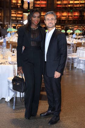 Exclusive - Make a Wish Gala - Paris Exclusive - Jeremy Medjana and his wife attends Make a Wish Gala in Paris, France on December 08, 2025. Photo by Jerome Domine ABACAPRESS.COM France  Copyright: xDominexJerome ABACAx