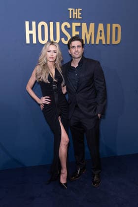 December 8, 2025, London, United Kingdom: Olivia Arben and Nico Cary attend the UK Special Screening of The Housemaid at Odeon Luxe in Leicester Square. London United Kingdom - ZUMAs197 20251208_aaa_s197_113 Copyright: xPhilxLewisx