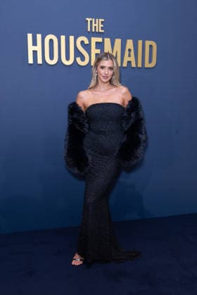 December 8, 2025, London, United Kingdom: Jessy Potts attends the UK Special Screening of The Housemaid at Odeon Luxe in Leicester Square. London United Kingdom - ZUMAs197 20251208_aaa_s197_122 Copyright: xPhilxLewisx