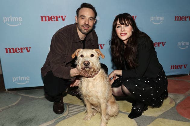 Screening of Merv at the Crosby St Hotel Featuring: Charlie Cox, Gus, Zooey Deschanel Where: New York, New York, United States When: 08 Dec 2025 Credit: Dave Allocca Starpix INSTARimages EDITORIAL USE ONLY. NOT FOR USE BY NEWSPAPERS BASED IN THE UK. Copyright: xx instar55325596