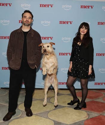 Screening of Merv at the Crosby St Hotel Featuring: Charlie Cox, Gus, Zooey Deschanel Where: New York, New York, United States When: 08 Dec 2025 Credit: Dave Allocca Starpix INSTARimages EDITORIAL USE ONLY. NOT FOR USE BY NEWSPAPERS BASED IN THE UK. Copyright: xx instar55325598