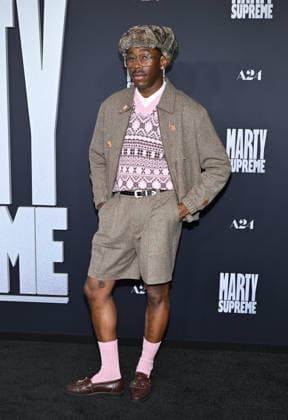 ˜Marty Supreme™ Los Angeles Premiere Tyler The Creator arriving to the Los Angeles premiere of Marty Supreme™ at the Samuel Goldwyn Theater on December 8, 2025 in Beverly Hills, Ca. Beverly Hills Samuel Goldwyn Theater California USA Copyright: xLisaxOConnor xAFF-USA.COMx