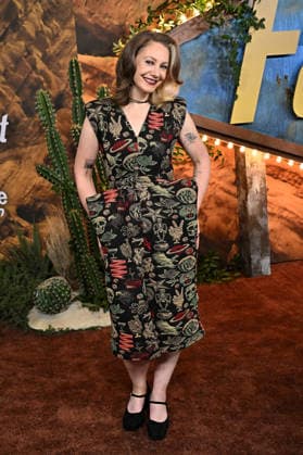 ˜Fallout™ Season 2 Premiere Emily V. Gordon arriving to Amazon Prime Video™s Fallout™ season 2 premiere held at the Academy Museum of Motion Pictures on December 8, 2025 in Los Angeles, Ca. Los Angeles Academy Museum of Motion Pictures California USA Copyright: xStarbuck AFF-USA.COMx