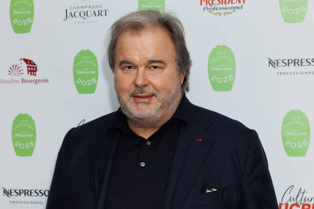 Fou de Patisserie Awards ceremony at the Madeleine theatre Celebrity arrivals on the red carpet Ceremonie des Trophees Fou de Patisserie au theatre de la Madeleine Arrivees des celebrites sur le tapis rouge Pierre Herme 451371 2025 12 08 Paris France  Copyright: xSebastienxFremontx xStarfacex STAR_451371_020