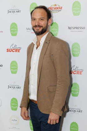 Fou de Patisserie Awards ceremony at the Madeleine theatre Celebrity arrivals on the red carpet Ceremonie des Trophees Fou de Patisserie au theatre de la Madeleine Arrivees des celebrites sur le tapis rouge Eric Ledan 451371 2025 12 08 Paris France  Copyright: xSebastienxFremontx xStarfacex STAR_451371_042