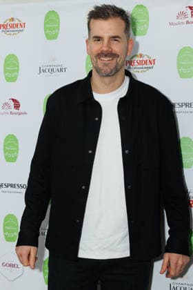 Fou de Patisserie Awards ceremony at the Madeleine theatre Celebrity arrivals on the red carpet Ceremonie des Trophees Fou de Patisserie au theatre de la Madeleine Arrivees des celebrites sur le tapis rouge Maxence Barbot 451371 2025 12 08 Paris France  Copyright: xSebastienxFremontx xStarfacex STAR_451371_055