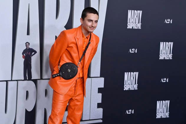 Cast member Timothee Chalamet attends the special screening of the motion picture sports drama Marty Supreme at the Samuel Goldwyn Theater in Beverly Hills, California on Monday, December 8, 2025. Storyline: Marty Mauser, a young man with a dream no one respects, goes to hell and back in pursuit of greatness.  LAP20251208819 JIMxRUYMEN