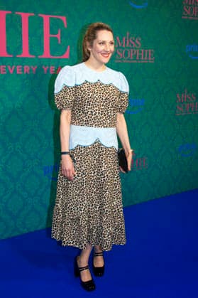 Nikola Kastner at the premiere of the Amazon Prime Video series Miss Sophie Same Procedure as Every Year at Clärchens Ballhaus Berlin, 08 12 2025 Foto:xC.xBehringx xFuturexImagex sophie_5209
