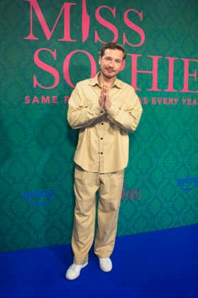 Jacob Matschenz at the premiere of the Amazon Prime Video series Miss Sophie Same Procedure as Every Year at Clärchens Ballhaus Berlin, 08 12 2025 Foto:xC.xBehringx xFuturexImagex sophie_5225