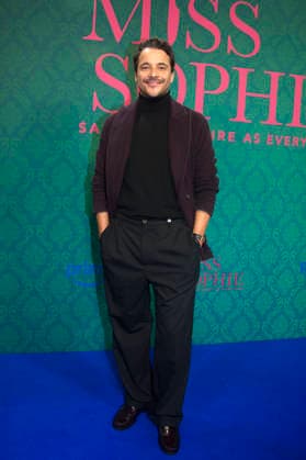 Kostja Ullmann at the premiere of the Amazon Prime Video series Miss Sophie Same Procedure as Every Year at Clärchens Ballhaus Berlin, 08 12 2025 Foto:xC.xBehringx xFuturexImagex sophie_5229