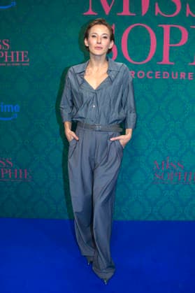 Jeannine Michaelsen at the premiere of the Amazon Prime Video series Miss Sophie Same Procedure as Every Year at Clärchens Ballhaus Berlin, 08 12 2025 Foto:xC.xBehringx xFuturexImagex sophie_5249