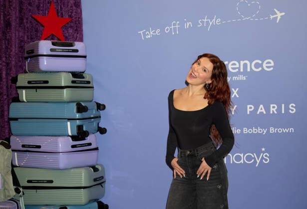 Millie Bobby Brown helps promote Florence by Mills x Delsey Paris Luggage at Macy s Featuring: Millie Bobby Brown Where: New York, New York, United States When: 08 Dec 2025 Credit: Janet Mayer INSTARimages.com EDITORIAL USE ONLY. NOT FOR USE BY NEWSPAPERS BASED IN THE UK. Copyright: xx instar55325611