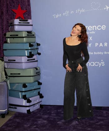 Millie Bobby Brown helps promote Florence by Mills x Delsey Paris Luggage at Macy s Featuring: Millie Bobby Brown Where: New York, New York, United States When: 08 Dec 2025 Credit: Janet Mayer INSTARimages.com EDITORIAL USE ONLY. NOT FOR USE BY NEWSPAPERS BASED IN THE UK. Copyright: xx instar55325613