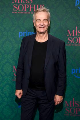 ABBberlin Heinrich Schafmeister actor on the blue carpet at the cinema premiere of the Amazon prime series of MISS SOPHIE SAME PROCEDURE AS EVERY YEAR at Claerchens Ballhaus on 08 12 2025 Berlin Berlin Germany