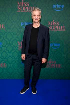 ABBberlin Heinrich Schafmeister actor on the blue carpet at the cinema premiere of the Amazon prime series of MISS SOPHIE SAME PROCEDURE AS EVERY YEAR at Claerchens Ballhaus on 08 12 2025 Berlin Berlin Germany
