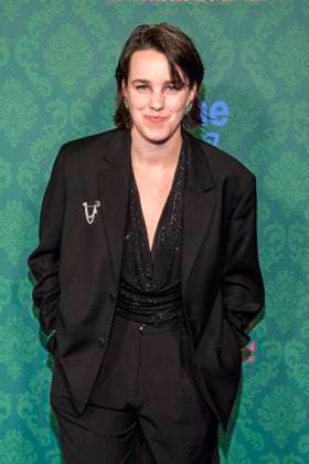 ABBberlin Lilly Marie Vogler actress on the blue carpet at the cinema premiere of the Amazon prime series of MISS SOPHIE SAME PROCEDURE AS EVERY YEAR at Claerchens Ballhaus on 08 12 2025 Berlin Berlin Germany