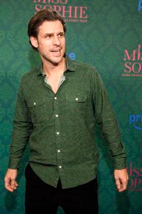 ABBberlin Michael Fritz Schumacher actor on the blue carpet at the cinema premiere of the Amazon prime series of MISS SOPHIE SAME PROCEDURE AS EVERY YEAR at Claerchens Ballhaus on 08 12 2025 Berlin Berlin Germany