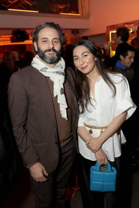 New York premiere of Vertical™s Atropia at the IFC Center Featuring: Arian Moayed and Guest Where: New York, New York, United States When: 08 Dec 2025 Credit: Marion Curtis StarPix for Vertical INSTARimages EDITORIAL USE ONLY. NOT FOR USE BY NEWSPAPERS BASED IN THE UK. Copyright: xx instar55326116