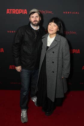 New York premiere of Vertical™s Atropia at the IFC Center Featuring: Jett Steiger and Lana Kim (Producers) Where: New York, New York, United States When: 08 Dec 2025 Credit: Marion Curtis StarPix for Vertical INSTARimages EDITORIAL USE ONLY. NOT FOR USE BY NEWSPAPERS BASED IN THE UK. Copyright: xx instar55326046