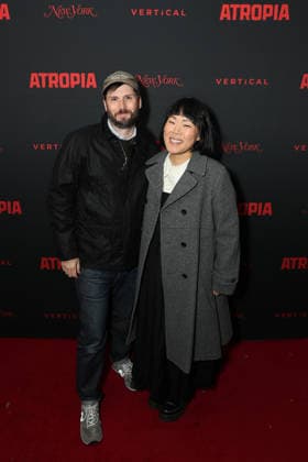 New York premiere of Vertical™s Atropia at the IFC Center Featuring: Jett Steiger and Lana Kim (Producers) Where: New York, New York, United States When: 08 Dec 2025 Credit: Marion Curtis StarPix for Vertical INSTARimages EDITORIAL USE ONLY. NOT FOR USE BY NEWSPAPERS BASED IN THE UK. Copyright: xx instar55326047