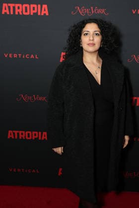 New York premiere of Vertical™s Atropia at the IFC Center Featuring: Zahra Alzubaidi Where: New York, New York, United States When: 08 Dec 2025 Credit: Marion Curtis StarPix for Vertical INSTARimages EDITORIAL USE ONLY. NOT FOR USE BY NEWSPAPERS BASED IN THE UK. Copyright: xx instar55326051
