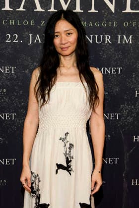 ABBberlin Chloe Zhao Chinese film director on the red carpet at the German premiere of the movie Hamnet at Delphi Filmpalast on 08 12 2025 in Berlin Berlin Germany