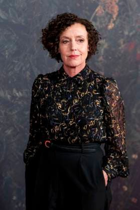 ABBberlin Maria Schrader actress on the red carpet at the German premiere of the movie Hamnet at Delphi Filmpalast on December 8, 2025 in Berlin Berlin Germany
