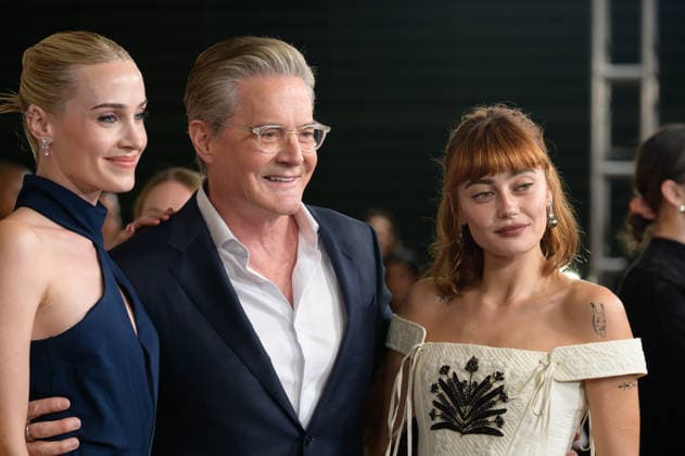 Fallout Premiere - Los Angeles, USA LOS ANGELES, USA. December 08, 2025: Annabel O Hagan, Kyle MacLachlan & Ella Purnell at the season 2 premiere of Fallout at the Academy Museum. Los Angeles CA USA  Copyright: xPaulxSmith Featureflashx