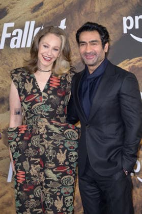 Fallout Premiere - Los Angeles, USA LOS ANGELES, USA. December 08, 2025: Emily V. Gordon & Kumail Nanjiani at the season 2 premiere of Fallout at the Academy Museum. Los Angeles CA USA  Copyright: xPaulxSmith Featureflashx