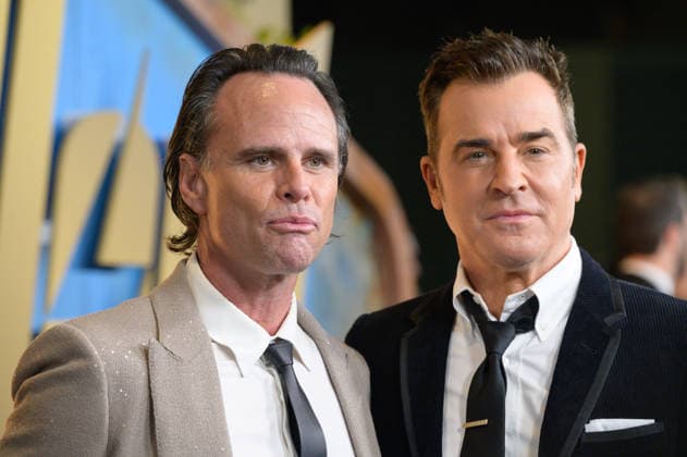 Fallout Premiere - Los Angeles, USA LOS ANGELES, USA. December 08, 2025: Justin Theroux & Walton Goggins at the season 2 premiere of Fallout at the Academy Museum. Los Angeles CA USA  Copyright: xPaulxSmith Featureflashx