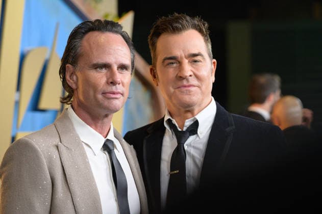 Fallout Premiere - Los Angeles, USA LOS ANGELES, USA. December 08, 2025: Justin Theroux & Walton Goggins at the season 2 premiere of Fallout at the Academy Museum. Los Angeles CA USA  Copyright: xPaulxSmith Featureflashx