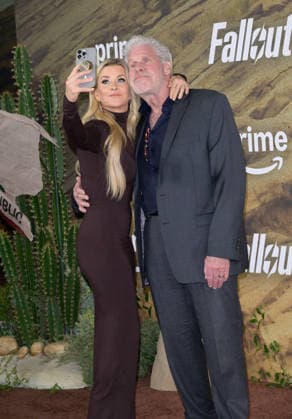 Fallout Premiere - Los Angeles, USA LOS ANGELES, USA. December 08, 2025: Ron Perlman & Allison Dunbar at the season 2 premiere of Fallout at the Academy Museum. Los Angeles CA USA  Copyright: xPaulxSmith Featureflashx