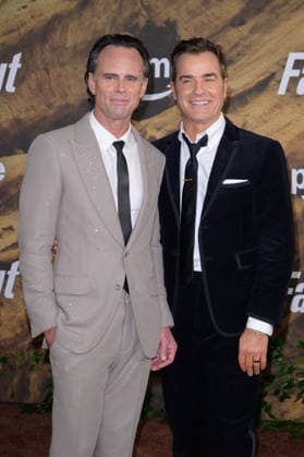 Fallout Premiere - Los Angeles, USA LOS ANGELES, USA. December 08, 2025: Walton Goggins & Justin Theroux at the season 2 premiere of Fallout at the Academy Museum. Los Angeles CA USA  Copyright: xPaulxSmith Featureflashx