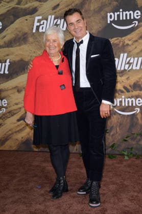 Fallout Premiere - Los Angeles, USA LOS ANGELES, USA. December 08, 2025: Phyllis Grissim-Theroux & Justin Theroux at the season 2 premiere of Fallout at the Academy Museum. Los Angeles CA USA  Copyright: xPaulxSmith Featureflashx