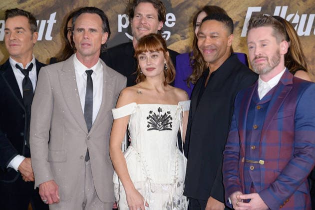 Fallout Premiere - Los Angeles, USA LOS ANGELES, USA. December 08, 2025: Justin Theroux, Walton Goggins, Ella Purnell, Aaron Moten & Macaulay Culkin at the season 2 premiere of Fallout at the Academy Museum. Los Angeles CA USA  Copyright: xPaulxSmith Featureflashx