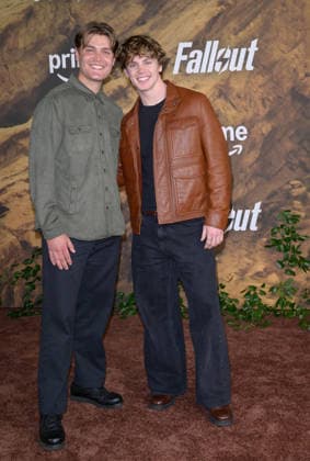 Fallout Premiere - Los Angeles, USA LOS ANGELES, USA. December 08, 2025: James Wright & Jack Wright at the season 2 premiere of Fallout at the Academy Museum. Los Angeles CA USA  Copyright: xPaulxSmith Featureflashx