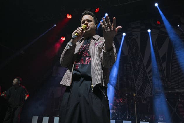 Olly Murs performing at Forum in London LONDON, ENGLAND - DECEMBER 08: Olly Murs performing at Forum, Kentish Town on December 08, 2025 in London, England. CAP MAR MAR Great Britain Copyright: xMartinxHarris CapitalxPicturesx