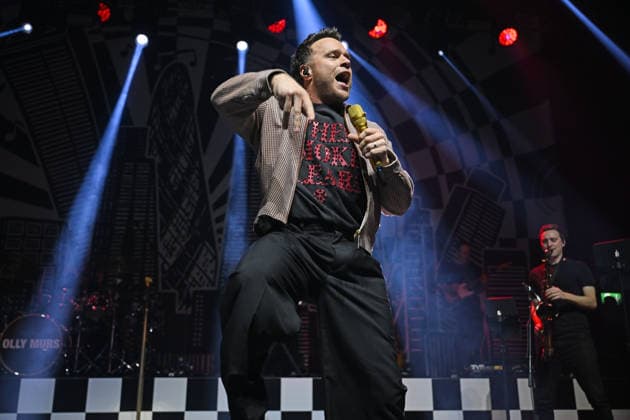 Olly Murs performing at Forum in London LONDON, ENGLAND - DECEMBER 08: Olly Murs performing at Forum, Kentish Town on December 08, 2025 in London, England. CAP MAR MAR Great Britain Copyright: xMartinxHarris CapitalxPicturesx