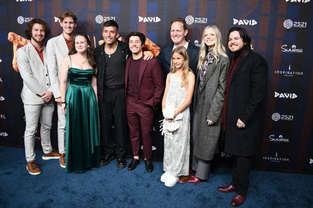 December 8, 2025, Lehi, Utah, USA: Cast and crew attend the world premiere of David at Megaplex Theatres Thanksgiving Point in Lehi, Utah, USA. Lehi USA - ZUMAm292 20251208_znp_m292_005 Copyright: xCharles-McClintockxWilsonx